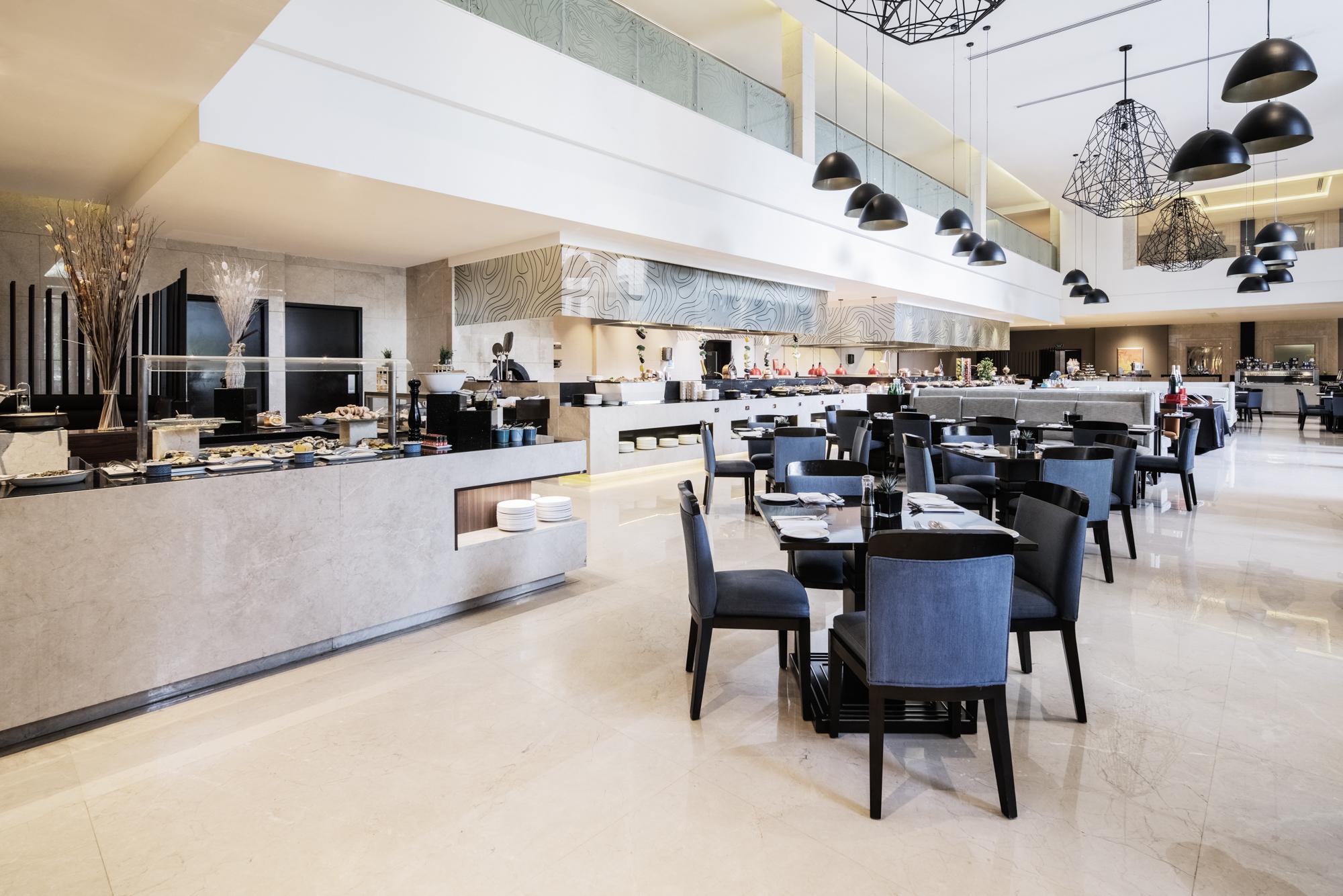 Radisson Collection Muscat, Hormuz Grand Hotell Exteriör bild The restaurant